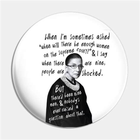 RBG - quotes - Rbg - Pin | TeePublic