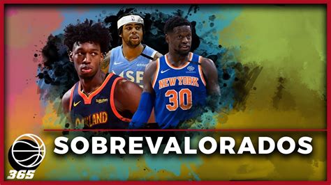 El Jugador Mas Sobrevalorado De Cada Equipo De La NBA BASKET 365