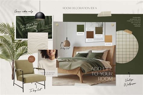 aesthetic interior design mood board premium moodboard maker rawpixel