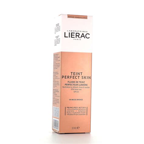 Fluide de teint Perfecteur de Lumière Teint Perfect Skin Lierac