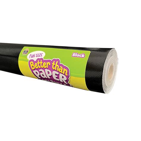 Fun Size Better Than Paper Bulletin Board Roll, 18" x 12', Black ...