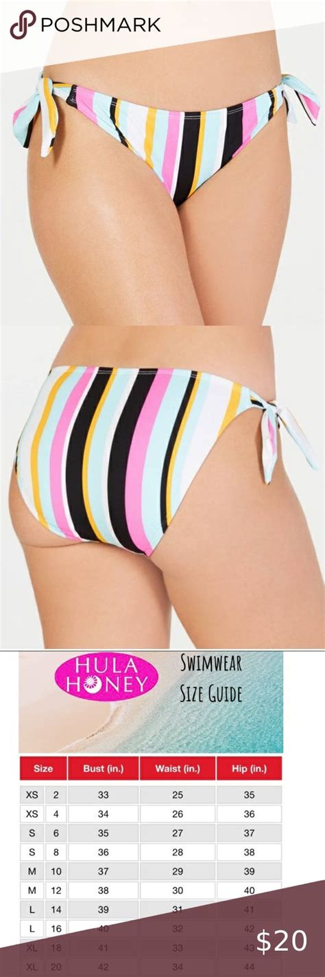 Hula Honey Soul Stripe Side Tie Bikini Bottoms Fashion Tips Fashion