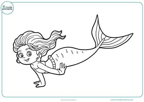 Dibujos De Sirenas Para Colorear E Imprimir Gratis Sirena Para Colorear Dibujos De Sirenas