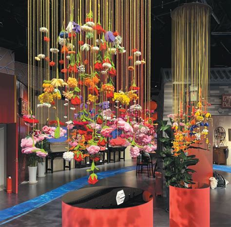 Floral Exhibition Blooms At Athlete Village Chinadaily Cn