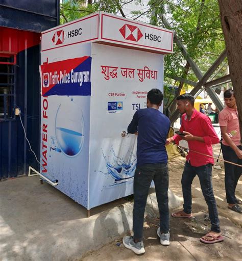 Hsbc India The Social Lab And United Way Mumbai Installs Water Kiosks