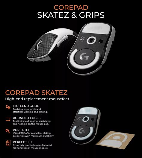 Corepad Pro Skatez - Logitech G304 / G305 : Meckeys.com : Mouse