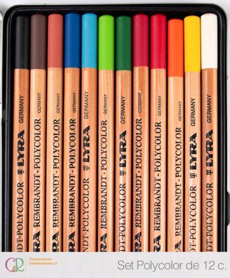 Set Polycolor Pencils Lyra Rembrandt Pcs