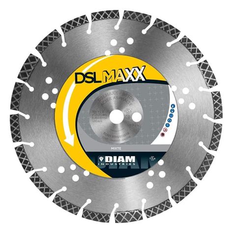 Disque diamant Ø230 mm béton DIAM INDUSTRIES DSLMAXX230