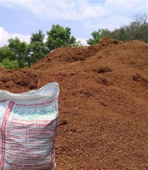 Brown Powder Cocopeat Coir Pith Packaging Type Bag Packaging Size