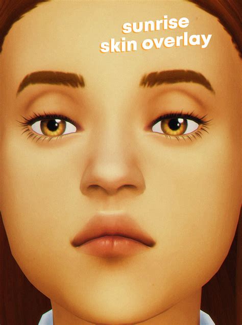 Sims Sunrise Skin Overlay The Sims Book