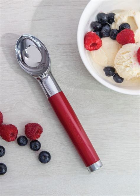 Cuill Re Glace Kitchenaid Core Rouge Empereur Cookinglife Fr