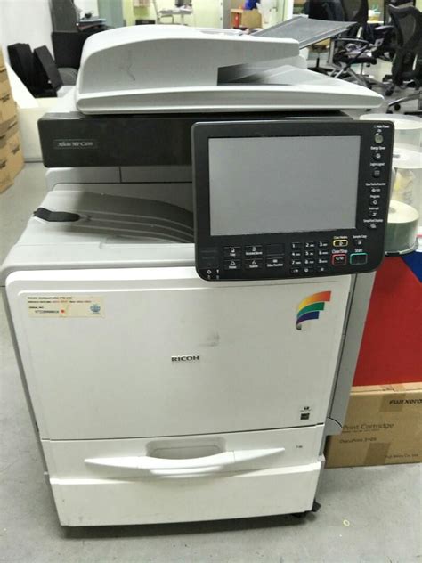 ricoh aficio mp  computers tech printers scanners copiers