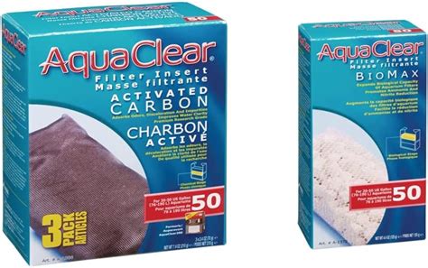 Amazon Aquaclear Gallon Biomax With Aquaclear Activated Carbon