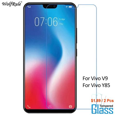 Pcs For Glass Vivo V Screen Protector Tempered Glass For Vivo V