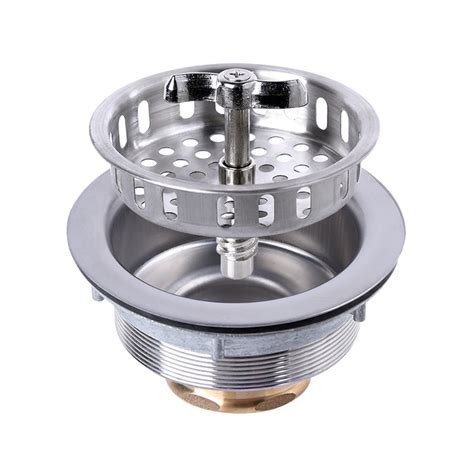 3 1 2 Premium Stainless Steel Twist Lock Basket Strainer