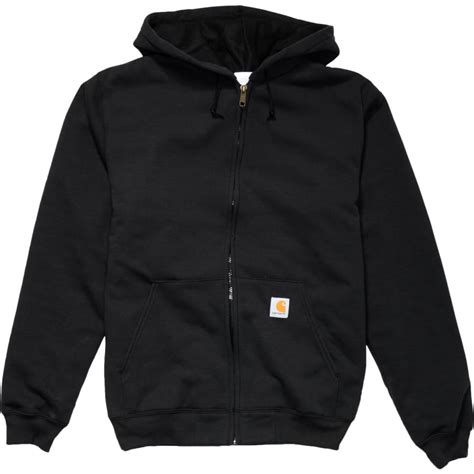 Carhartt Thermal Lined Full Zip Hoodie Mens Clothing