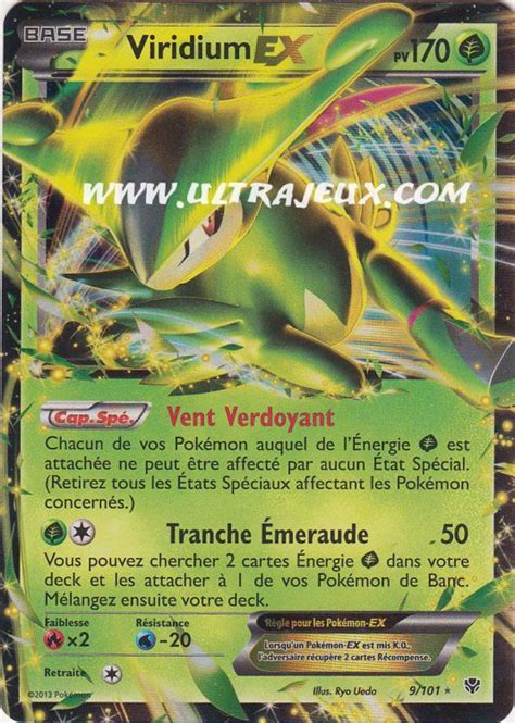 Viridium Ex Carte Pok Mon Cartes L Unit Fran Ais Ultrajeux