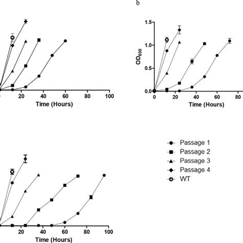 Growth Of Carbenicillin Adapted E Coli O H Strains To Mg Ml A