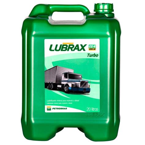 Óleo Lubrax Turbo 20w40 Cg 4 Mineral 20 Litros MercadoLivre