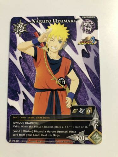 Rare Naruto Card CCG TCG Naruto Uzumaki PR095 Special Promo Card Values