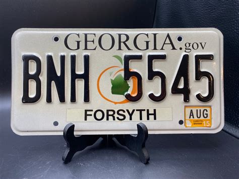 Georgia License Plate - Etsy