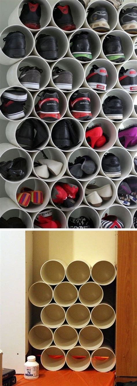 26 Clever Pvc Pipe Organizing And Storage Projects To Simplify Your Life Small Space Diy Diy