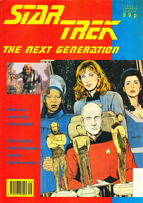 STARLOGGED - GEEK MEDIA AGAIN: 1992: STAR TREK: THE NEXT GENERATION Issue 2 (Phoenix)