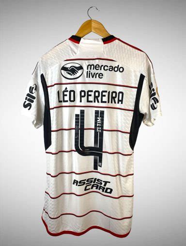 Flamengo 2023 Segunda Camisa Tam M N 4 Léo Pereira Brechó do Futebol