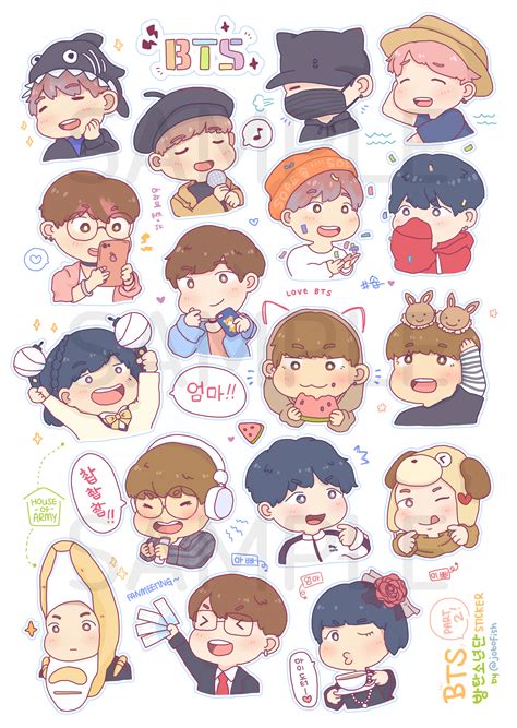 Bts Printable Stickers