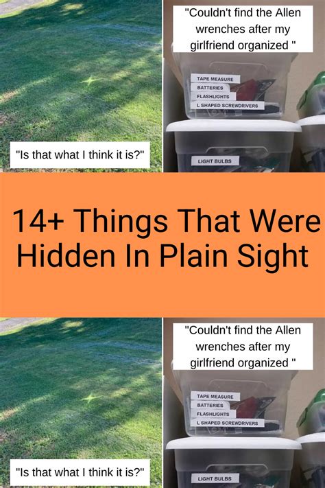 Cool things that were hidden in plain sight all along – Artofit
