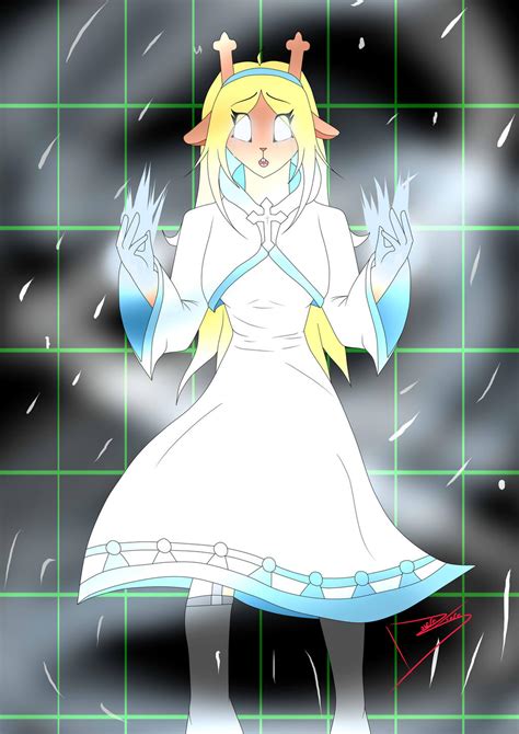 Snowgrave Noelle (Deltarune Fan Art) by AzepHybrid on DeviantArt