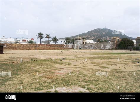 Zahara De Los Atunes Castillo Remains And Ruins Of Outer Walls Of Castle Andalucia Spain