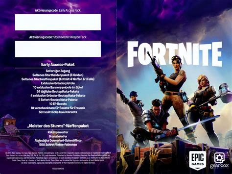 Fortnite (Standard Founder's Pack) cover or packaging material - MobyGames