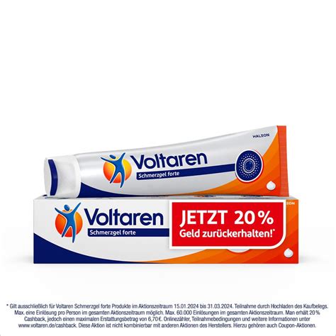 Voltaren Schmerzgel Forte Mg G Gel Mit Diclofenac G Redcare