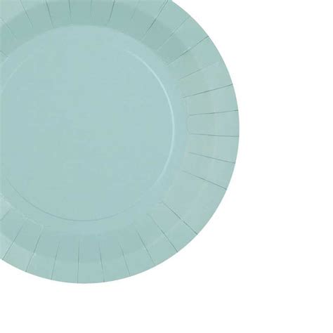 Petite Assiette Ronde Premium Bleu Clair Table Colors