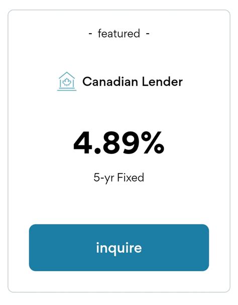 Mortgage Rates - 5 year fixed now 4.89% : r/TorontoRealEstate