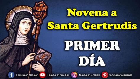 Novena A Santa Gertrudis Novena