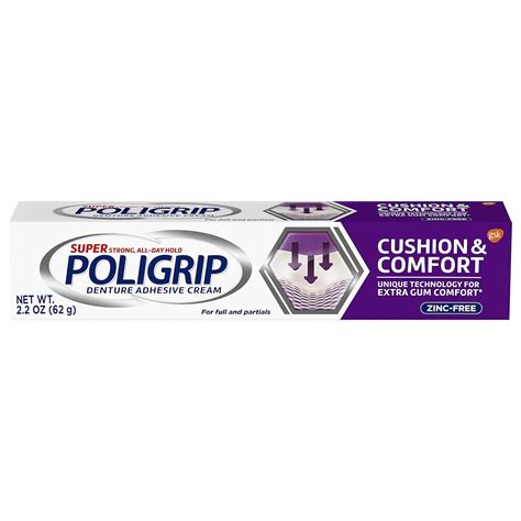 Amazon Super Poligrip Cushion Comfort Denture And Partials