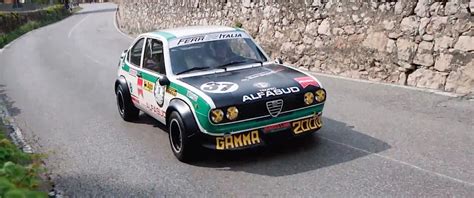 Hillclimb Monster Alfa Romeo Alfasud Ti Trofeo Le chant du trèfle