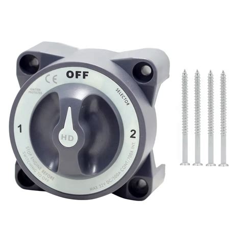 Переключатель высокого тока 32 В постоянного тока 11003 А, 3 положения ...