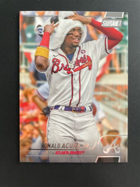 2022 Topps Stadium Club Ronald Acuna Jr Ronald Acuña Jr 108 eBay