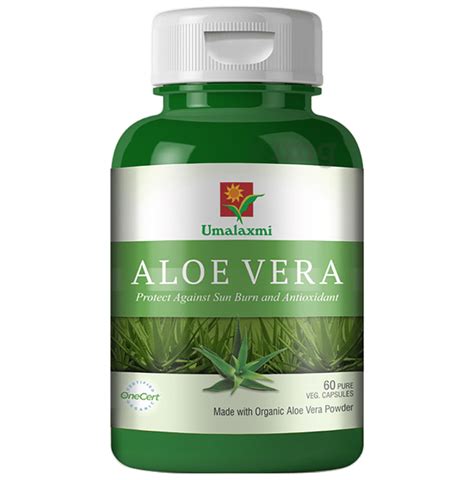 Umalaxmi Aloe Vera Capsule Buy Bottle Of Capsules At Best Price