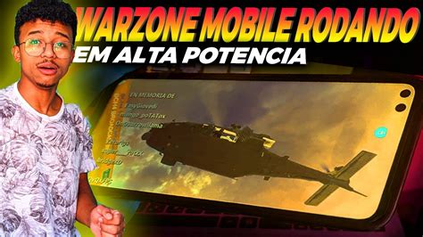 A REALIDADE DO WARZONE MOBILE RODANDO EM CELULARES ACESSIVEIS YouTube