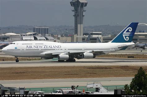 Zk Nbt Boeing 747 419 Air New Zealand Chris Burns Jetphotos