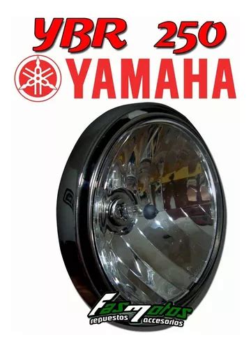 Optica Aro Farol Yamaha Ybr 250 Original Delantera Fas Motos