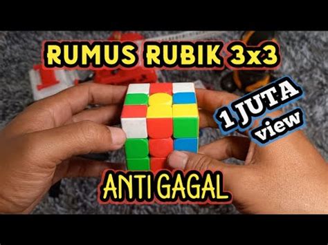 Tutorial Rubik Untuk Pemula Cara Main Rubik Anti Gagal Youtube