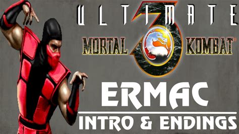 Ultimate Mortal Kombat 3 Intros Endings Ermac YouTube