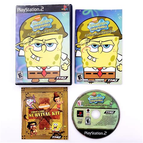 Ps Spongebob Squarepants Battle For Bikini Bottom Pt Br