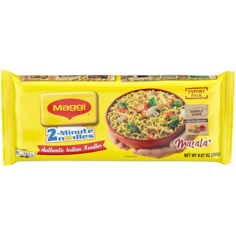 2 Minute Masala Noodles 4 Pack Official Maggi®