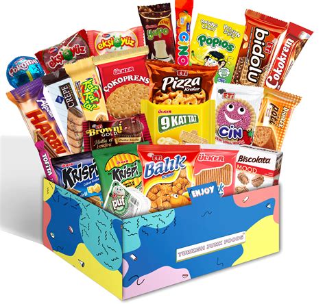 Turkish Junk Foods International Snacks Extra Care Package Etsy Uk